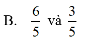 Hãy viết 3/5 và 2 thành hai phân số có mẫu chung là 5 (ảnh 2)