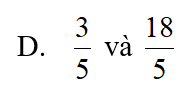 Hãy viết 3/5 và 2 thành hai phân số có mẫu chung là 5 (ảnh 4)