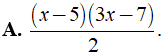 Kết quả của phép tính (x^2 -25) : 2x +10/ 3x-7 (ảnh 4)