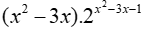 Cho hàm số y= 2^x^2-3x có đạo hàm là (ảnh 5)